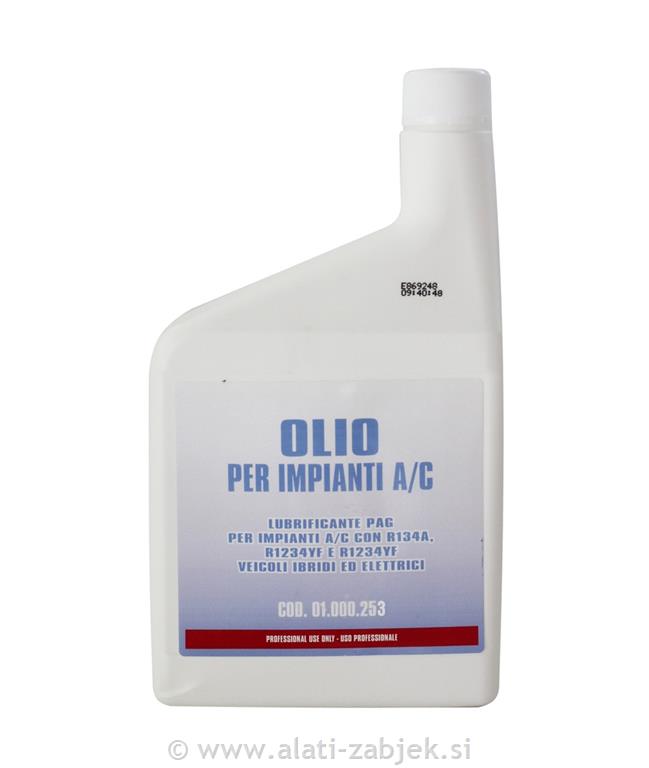 Ulje PAG premium 1L za R134a, HFO1234yfHybrid SPIN