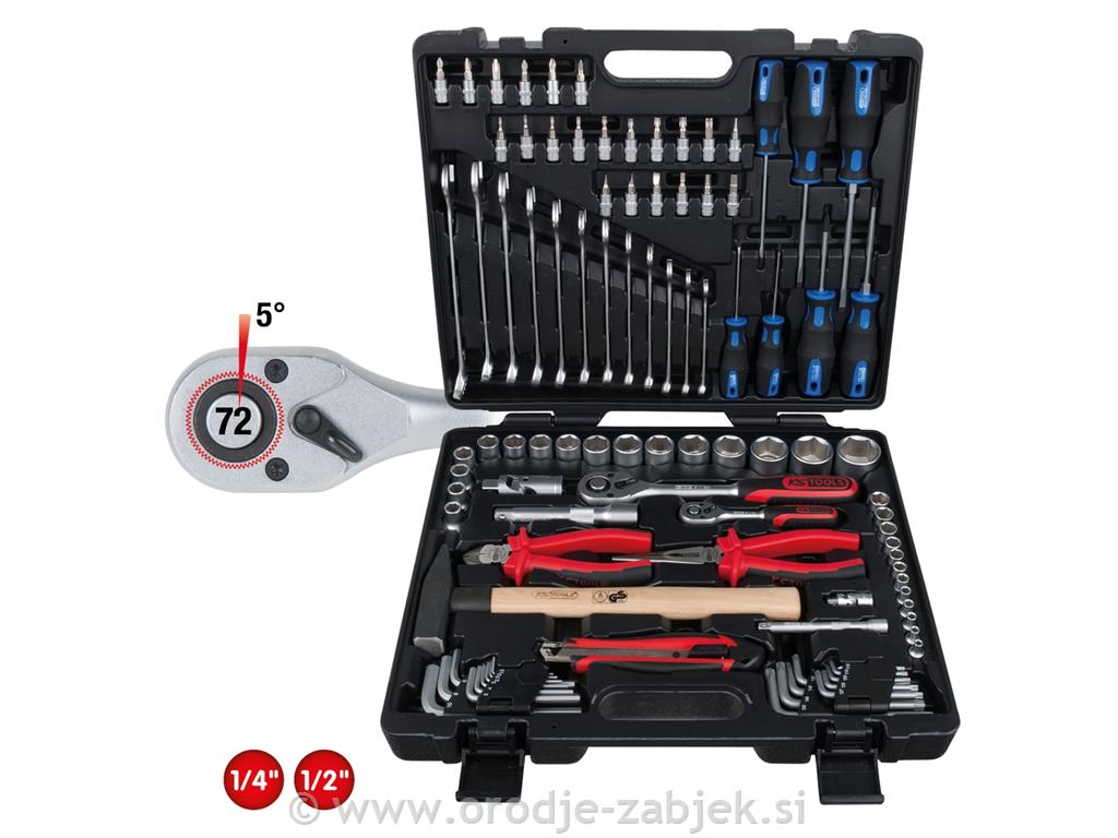 97-dijelni set alata 1/4" -1/2", KS TOOLS