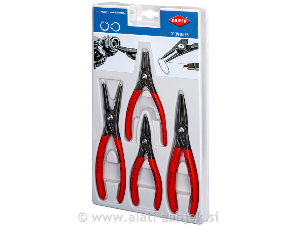 Set kliješta za seger prstene 00 20 03 SB KNIPEX