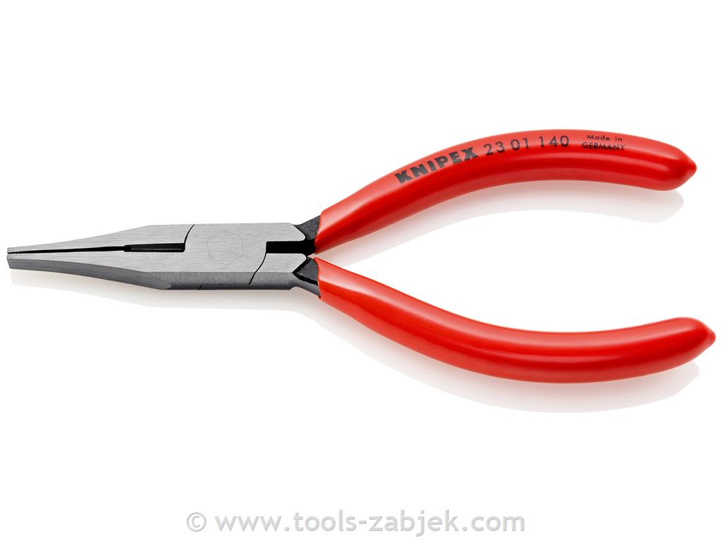 Plosnata kliješta za elektroniku 23 01 140 KNIPEX